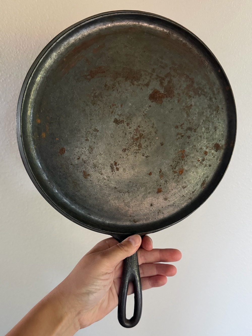 Wagner Ware 10 1/4” Cast Iron Griddle Made In USA Flat Bottom
